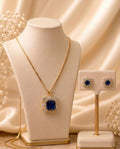 Sapphire Sovereign Jewelry Set