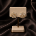 Aurelia Concentric Pavé Stud Earrings