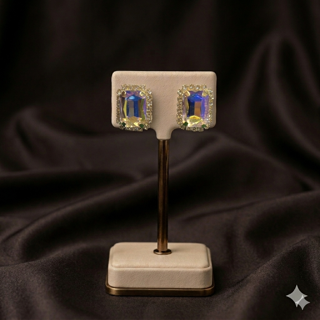 Aurora Prism Halo Studs